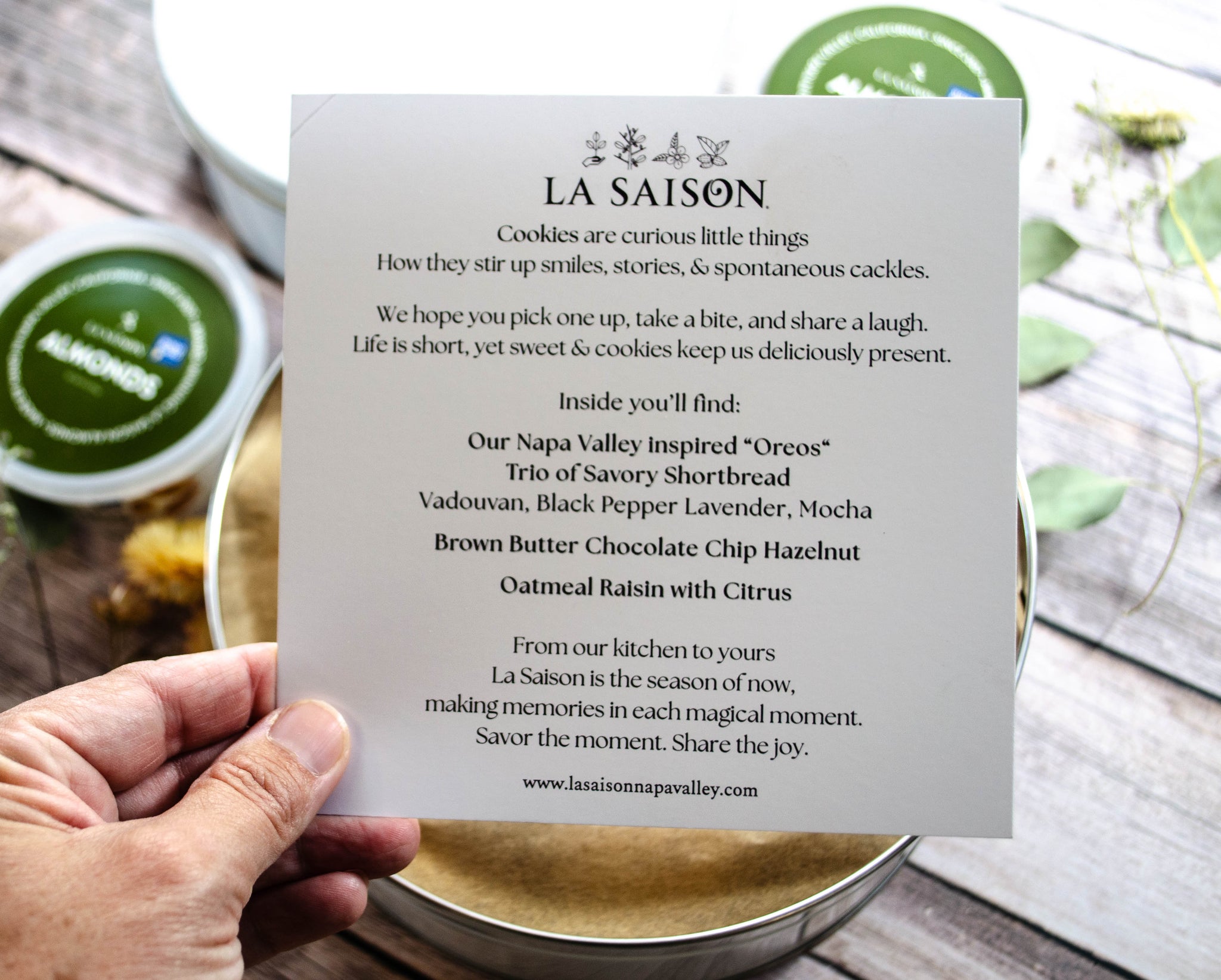Giant Gourmet Gluten Free Cookies | La Saison Napa Valley